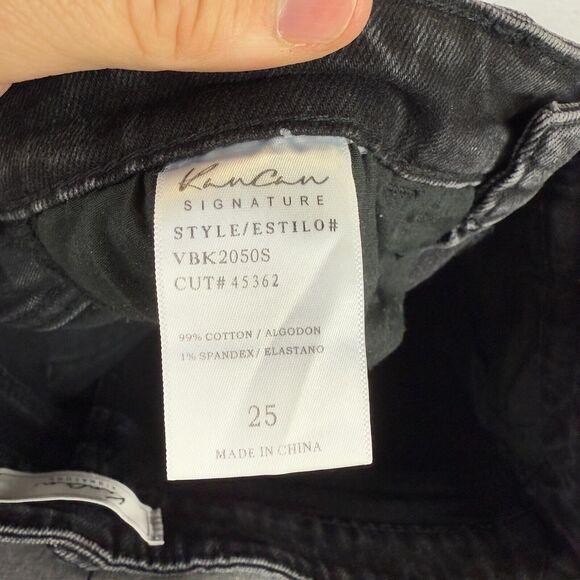 KanCan Women's Black Straight Leg Jeans - Picture 8 of 9